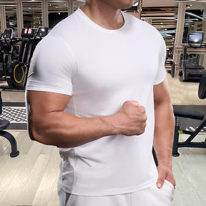 เสื้อยืดสีดำเฮนลี่ย์สีขาว180กรัมสำหรับผู้ชายออฟฟิศแบบลำลองกางเกงยีนส์ผ้าอะนิเมะสไตล์หวานปราศจากริ้วรอยผ้าถัก - Product Image 2