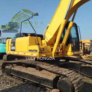 Excavatrice sur chenilles hydraulique Komatsu PC300 d'occasion du Japon avec moteur, boîte de vitesses, PLC, pompe et moteur - Bonnes performances et qualité - Product Image 2