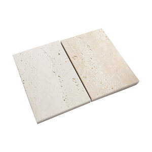 Carreaux en porcelaine effet travertin beige mat antidérapants pour la <span class=keywords><strong>décoration</strong></span> minimaliste des murs et sols de la villa, de la chambre, du salon et des toilettes - Product Image 5