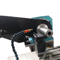 Tour CNC horizontal à broche unique haute efficacité, alimentation automatique, haute précision pour usage industriel, déplacement de 400 mm sur les axes X/Z