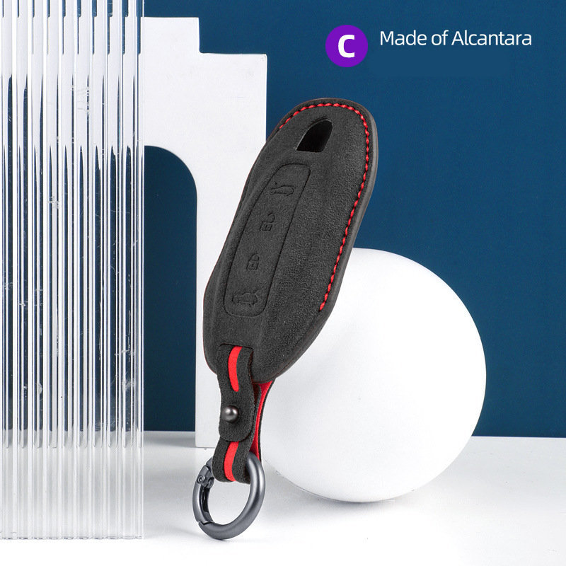 #9002 Noir + coutures rouges