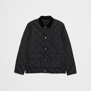 Chaqueta Acolchada Casual para Hombre, Corte Ajustado, con Cierre de Cremallera, Tejido Resistente al Viento, para Otoño - Product Image 4