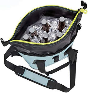 Grande glacière portable <span class=keywords><strong>souple</strong></span> et soudée avec large ouverture de bouche Sac de refroidissement isolé et étanche - Product Image 2