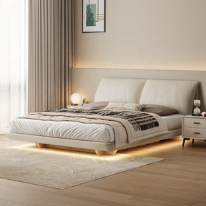 Giường ngủ có ngăn chứa đồ nổi, bọc nệm, cỡ đôi, king, queen, nội thất phòng ngủ - Product Image 4