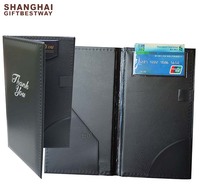 Folder Tagihan Hotel PVC Berkualitas Baik dan Harga Terjangkau, Buku Server Kulit untuk Pelayan, Penyaji Tagihan