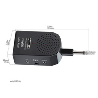 Nouveauté : Mini ampli guitare 2W avec entrée MP3, sortie casque 3,5 mm, batterie DC portable pour amplificateur de guitare électrique