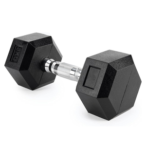 Ensemble d'haltères hexagonales en caoutchouc pour entraînement de force en salle de sport, vente en gros - Product Image 1