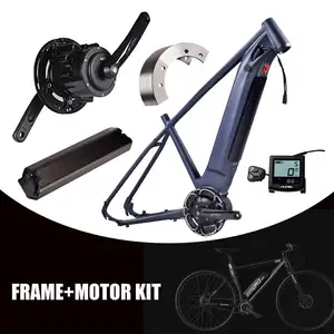 AQL 8FUN/Bafang BBS02 250W, Crank/Mid motor kits, central drive electric bicycles conversion kit with battery