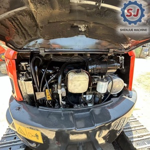 Mini-excavatrice Kubota U35 d'occasion, 3,5 tonnes, petite et économique, avec composants de moteur et d'engrenage, à vendre - Product Image 6