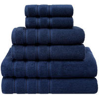 Factory Highly Towel Highly Absorbent Thick Super Soft Luxury 100% Organic Cotton Towel Set Bulk Items Bathroom Towel Set