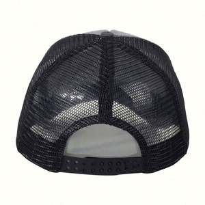 Casquette de sport rétro transfrontalière pour hommes et enfants, style baseball, en tissu classique, avec cinq empiècements en maille respirante, protection solaire et effet vieilli - Product Image 3