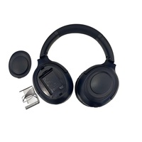 Auriculares Bluetooth 6.0 Over-Ear con Batería Extraíble, Auriculares Inalámbricos para Música, 48 Horas de Reproducción, Auriculares Estéreo