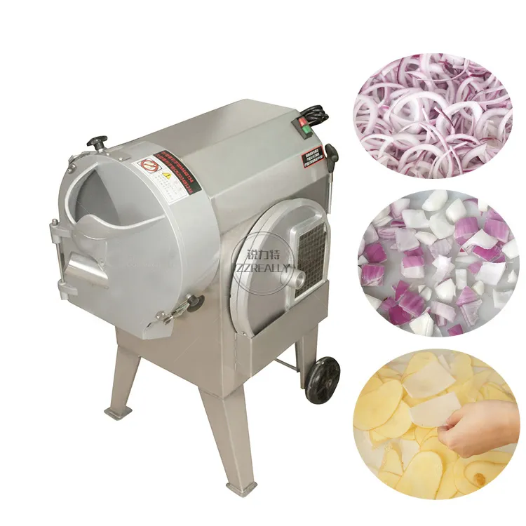 Commercial Electric Fruit And Vegetable Slicer Industrial Vegetable Shredder Machine Vegetable Chopper Cutter Machine