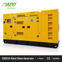 Générateur insonorisé 330 kVA à moteur diesel 1706A Silencieux 300 kVA 350 kVA 400 kVA 500 kVA avec Leroy-Somer, idéal pour les applications d'énergie industrielle