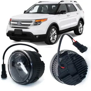 ขายส่งราคา PT-768L ใสกันน้ำ Explorer ไฟตัดหมอกสำหรับ Ford Explorer 2011-2015