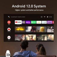 Yaika T8-3326 Proyector LED Mini Portátil Inteligente con Android 11, DLP 720P, 150 Lúmenes, para el Hogar