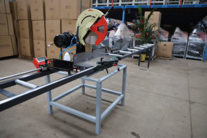 Scie à découper manuelle pour profilés PVC et <span class=keywords><strong>aluminium</strong></span>, tête simple, 305 mm - Product Image 2