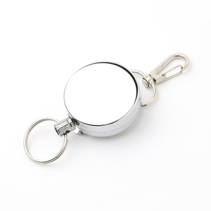 Porte-clés rétractable sportif en câble d'acier élastique, anti-perte, avec alarme photo numérique, pour carte de <span class=keywords><strong>ski</strong></span> et carte d'identité - Product Image 5