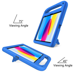 Funda Protectora para <span class=keywords><strong>iPad</strong></span> 11 A16 11ª y 10ª Generación, Resistente a Impactos, <span class=keywords><strong>de</strong></span> EVA, con Asa y Soporte Plegable, Ligera, Directo <span class=keywords><strong>de</strong></span> Fábrica - Product Image 3