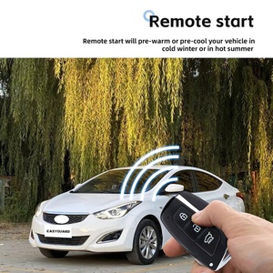 Démarreur à distance Plug & Play pour Hyundai Elantra 2012-2016, voitures à moteur essence avec bouton de démarrage à pression d'origine, boîte de vitesses automatique - Product Image 2