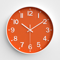 Jam dinding Analog Quartz anti lengket, jam dinding kreatif pola angka unik, jam dinding Analog untuk dekorasi rumah, dapur, ruang tamu, Kamar mandi, kantor