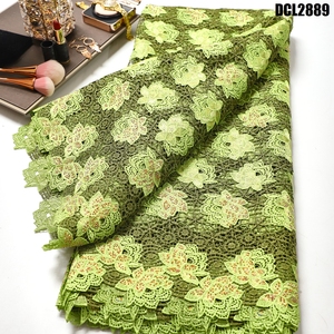 Sage Green Lace Fabric - Elegant New Design 2025
