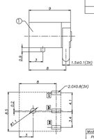 Connecteur de prise d'alimentation CC BSUN Custom DC00060 3PIN 4.2mm DIP Jack