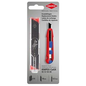Cuchillas de Repuesto Knipex de 18 mm y 0,5 mm para CutiX 90 10 165 BK - Product Image 1