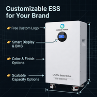 Système d'énergie solaire hybride tout-en-un INEDGE POWER OEM avec BMS intelligent pour la maison, contrôle par application, batterie LFP 10 kW 10 kWh et volant d'inertie