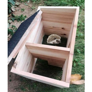 Kit de construction de <span class=keywords><strong>maison</strong></span> pour hérisson en bois, toit résistant aux intempéries, style solide, cage pour animaux de compagnie, <span class=keywords><strong>maison</strong></span> pour animaux de compagnie de jardin - Product Image 1