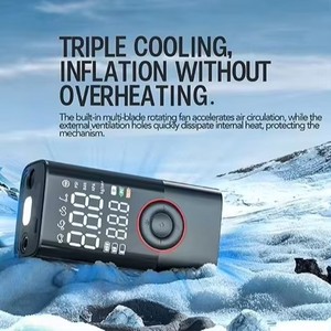 4000mAh xe lốp Inflator kỹ thuật số cho xe đạp xe 150 PSI mini thông minh lốp Inflator Màn hình Màn hình máy bơm không khí có thể sạc lại - Product Image 3