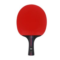 Raqueta de Tenis de Mesa LOKI Kirin K4, 7 Capas de Madera de Álamo, Certificación ITTF, Goma para Principiantes, Niños y Estudiantes