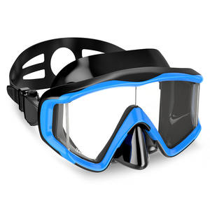 Máscara de Buceo para Adultos, Tres Ventanas, Ajustable, Antivaho, Equipo de Snorkel Impermeable - Product Image 2