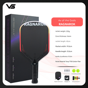Fabricante Profesional de Juego de Palas de Pickleball de Fibra de Carbono Toray T700, Ligeras, Duraderas, con Núcleo de Panal de PP de Alta Explosividad - Product Image 2