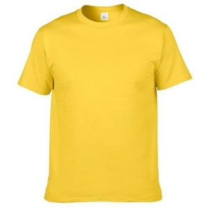 T-Shirt di alta qualità in cotone 100% bianco T-Shirt in bianco all'ingrosso Plain T-Shirt da uomo taglie forti - Product Image 3