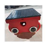 Chariot de Transport de charges lourdes/patins mobiles de machines/chariot de charge, vente d'usine