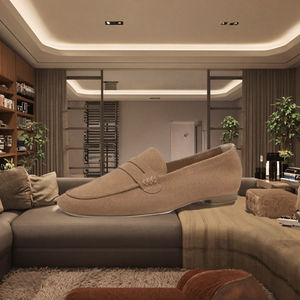 Mocasines de Mujer al por Mayor, Personalizados, con Punta Cuadrada, de Gamuza Suave, Antideslizantes, Zapatos de Vestir Cómodos e Informales - Product Image 2