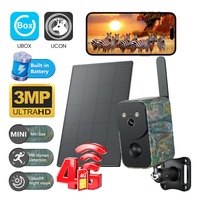 Caméra de surveillance cellulaire 4G AVstart 3MP 2K, caméra de chasse, batterie solaire 8000mAh, fabricant OEM