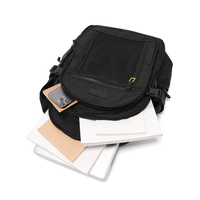 Sac à dos décontracté noir de haute qualité, nouveau design, durable, pour étudiants, sac à dos pour ordinateur portable, design unisexe
