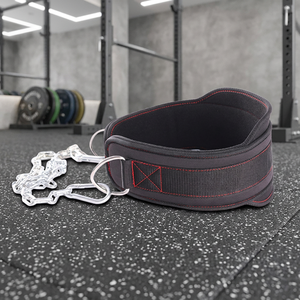 Ceinture de soutien dorsal unisexe en néoprène respirant, réglable et portable, pour entraînement, gym, fitness, course à pied et dips, avec épaisseur ajustable - Product Image 3