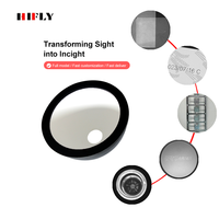 Lampu LED Ringlight Barlight Backlight HIFLY Kustomisasi Industri untuk Penerangan Gambar Ukuran Besar, Lampu Visi Mesin