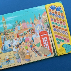 Libro de Sonidos con 50 Botones de Instrumentos, Mi Mundo de Instrumentos, Libro de Sonidos de Primeras Palabras para Niños - Product Image 3