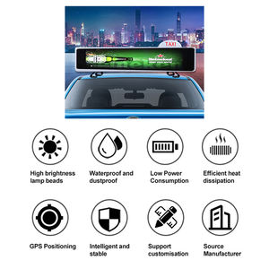 New Energy Vehicles Special Led Display Outdoor <b>Screen</b> Led Car Advertising <b>Screen</b> Taxi Operation Use Taxi Led Full Color <b>Screen</b> - Product Image 5