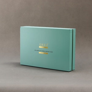 Boîtes cadeaux rigides en carton mat personnalisées écologiques avec logo imprimé et revêtement UV quadricolore pour cosmétiques – Vente en gros - Product Image 3