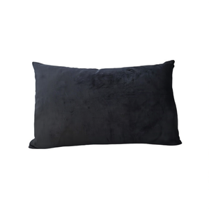 Coussin de siège et oreiller élégant en velours néerlandais noir 40*60 cm - Product Image 2
