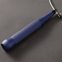 Corde à sauter en aluminium pour exercice aérobie de haute qualité avec roulements à billes câble en Nylon/PVC corde à sauter de course à vitesse rapide
