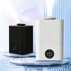 Aroma Humidifier With Humidistatic Function LED Touch Screen Night <b>Light</b> and <b>Timer</b> Setting for Office - Product Image 1