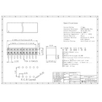 Connecteur femelle à angle droit SMT OEM d'usine, pas de 2,54 mm, 2,0 mm, 1,27 mm, 1,0 mm, 3,96 mm, 5,08 mm, simple/double rangée, type SMD