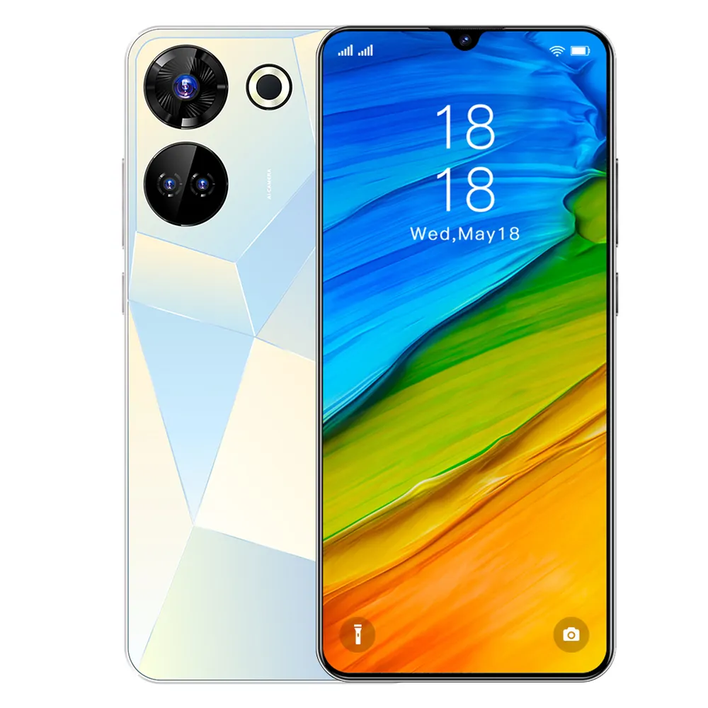 새로운 C20 프로 6 + 128GB 5G 스마트 폰 8 + 24MP 카메라 7.3 인치 스크린 카메라 20 프로 안드로이드 스마트 폰