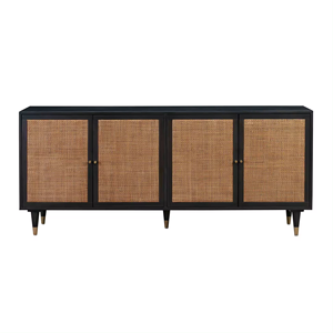 Living Room Furniture Natural <strong>Rattan</strong> Side Storage Cupboard Modern <strong>TV</strong> Table <strong>Units</strong> Hot Sale - Product Image 2